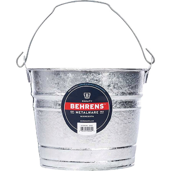 Behrens 5 Qt. Hot-Dipped Steel Pail 1205