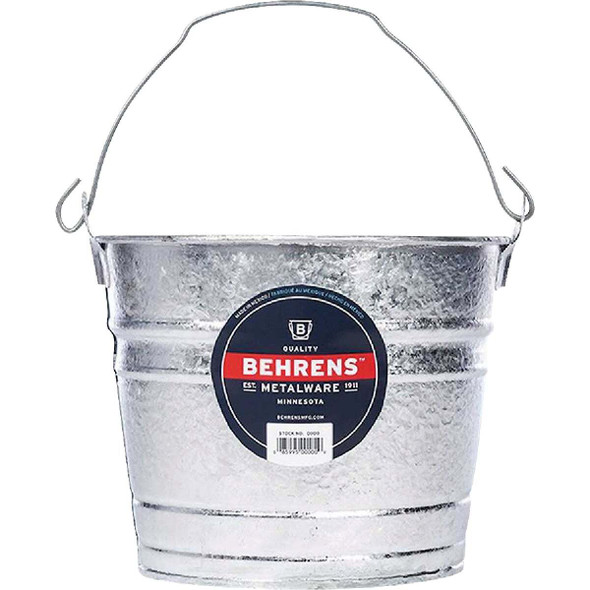 Behrens 5 Qt. Hot-Dipped Steel Pail 1205