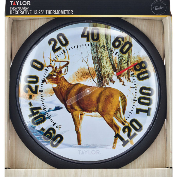 Taylor 13-1-2" Fahrenheit -60 To 120 Outdoor Wall Thermometer 6709E 626058