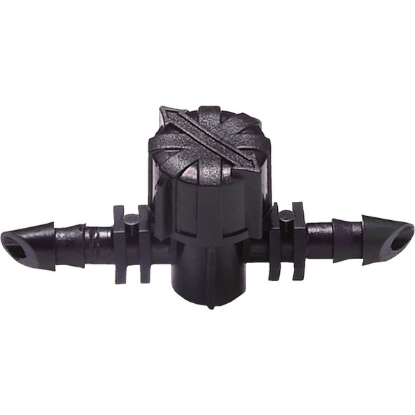 Raindrip 1-4 In. Double-Barbed In-Line Valve (2-Pack) R612CT 737484