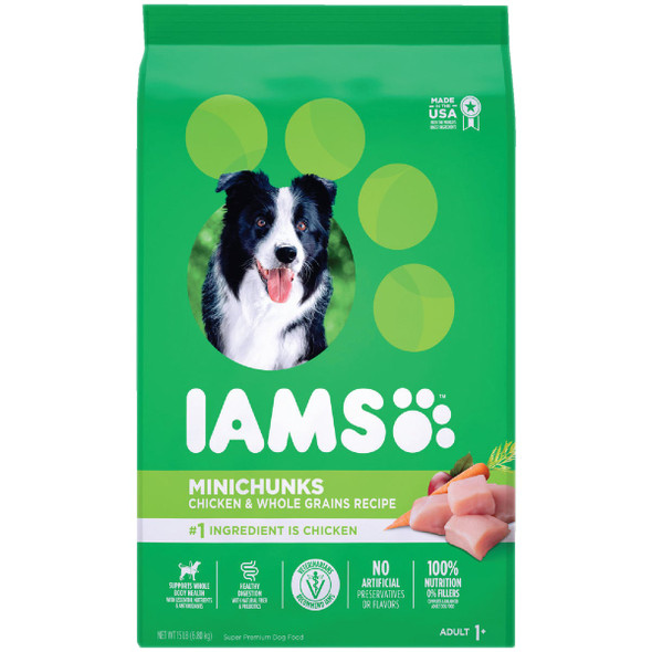 IAMS Proactive Health Minichunks 15 Lb. Adult Dry Dog Food 111167
