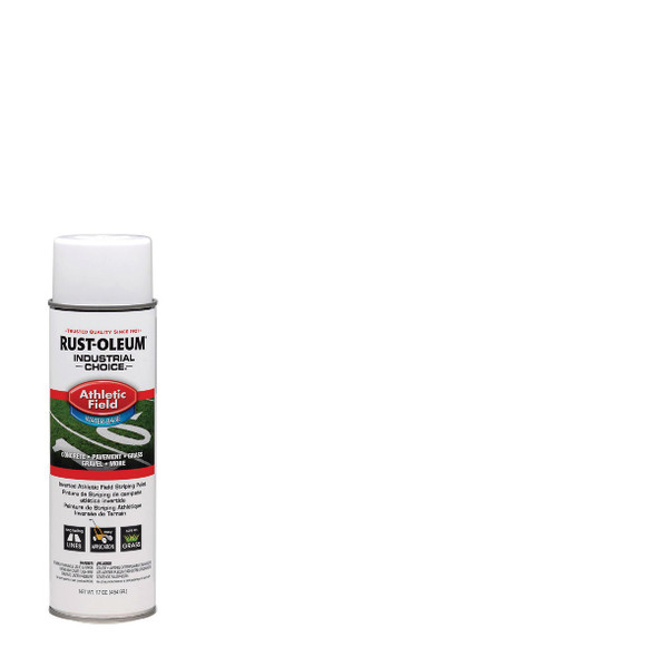 Rust-Oleum Industrial Choice White 17 Oz. Field Striping Paint  206043
