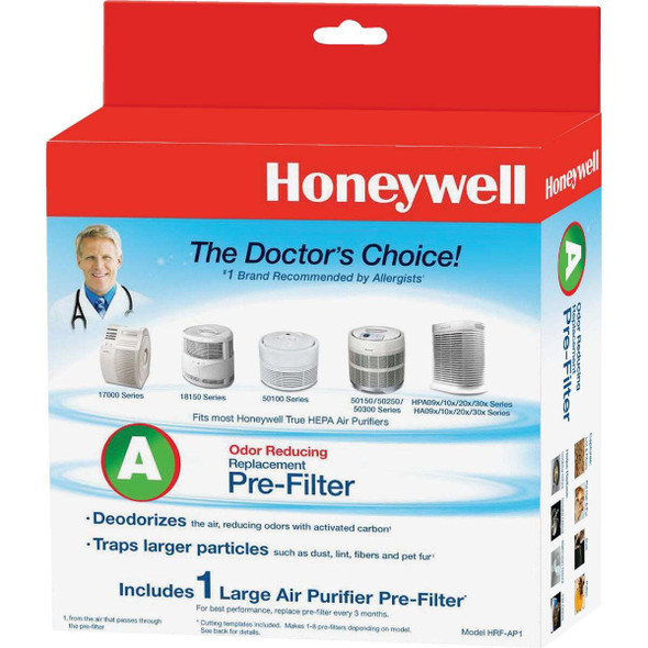 Honeywell 3 Month Universal Air Purifier Carbon Filter HRF-AP1