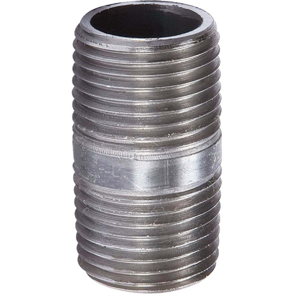 Southland 1/2 In. x Close Welded Steel Galvanized Nipple 10400