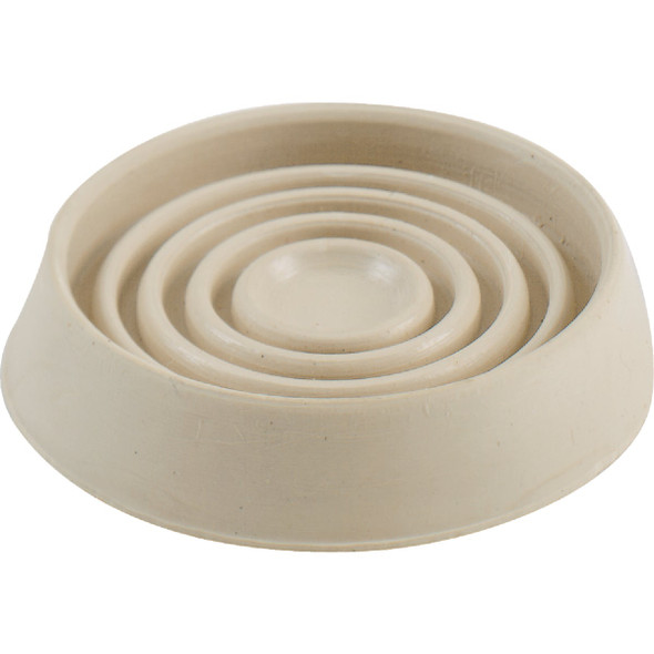 Do it 1-3/4 In. Inner Diameter Round Almond Furniture Leg Cup, (4-Pack) 227622