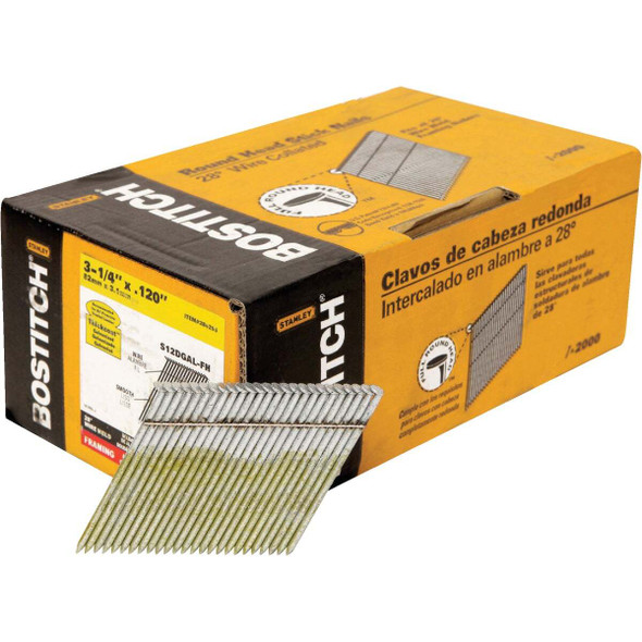 Bostitch 3-1/4" Framing Nail S12DGAL-FH