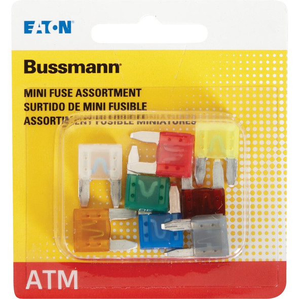 Bussmann ATM Mini Blade Fuse Assortment (8-Pack) BP-ATM-A8-RP 578290