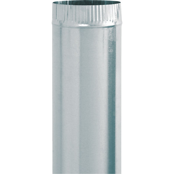 Imperial 24 Ga. 6 In. x 24 In. Galvanized Furnace Pipe GV0379