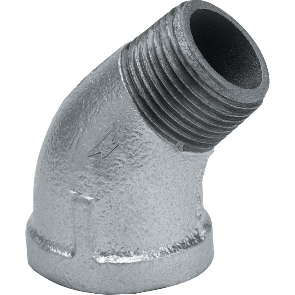 Anvil 1-1/4 In. 45 Deg. Street Galvanized Elbow 8700128658