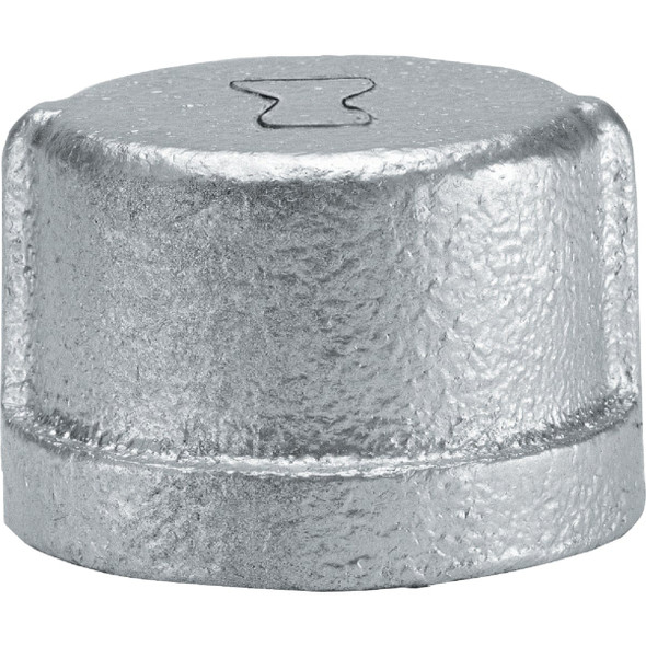 Anvil 1-1/4 In. Malleable Iron Galvanized Cap 8700132809