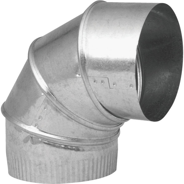 Imperial 28 Ga. 6 In. Galvanized Adjustable Elbow GV0295-C