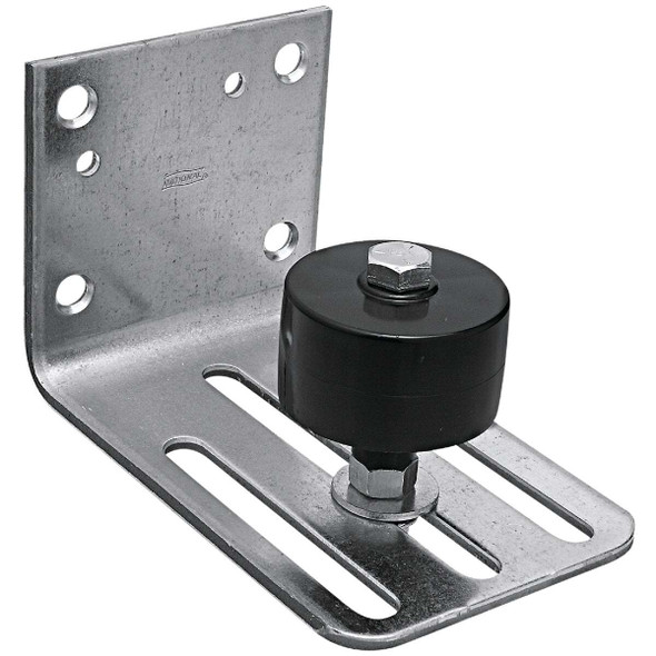 National Hardware Galvanized Up to 3-3/4 In. Steel Barn Door Stay Roller