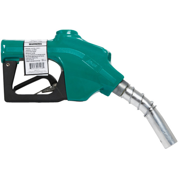Apache 1 In. Spout Auto Shut-Off Diesel Fuel Nozzle, Green 99000247 570221
