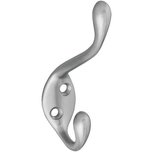 National Hardware Heavy-Duty Satin Nickel Garment Hook N331-082