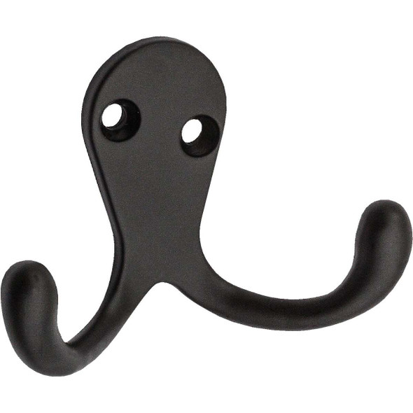 National Hardware Oil Rubbed Bronze Double Clothes Hook (2-Pack) N330-829