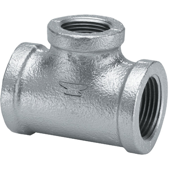 Anvil 2 In. Malleable Iron Galvanized Tee 8700121158