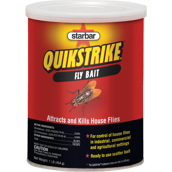 QuikStrike 1 Lb. Granular Outdoor Fly Bait 100508299
