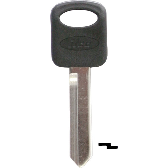 ILCO Ford Nickel Plated Automotive Key, H67-P / H67P (5-Pack) IAJ01457002