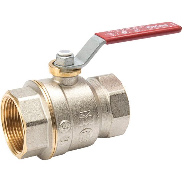 ProLine 1-1/4 In. FIP x 1-1/4 In. FIP Brass Ball Valve 107-006NL