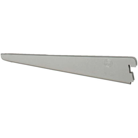 FreedomRail 12-1/2 In. Nickel Twin-Track Shelving Bracket 7913141345