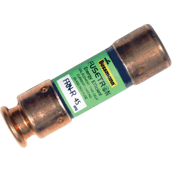 Bussmann 45A FRN-R Cartridge Heavy-Duty Time Delay Cartridge Fuse FRN-R-45