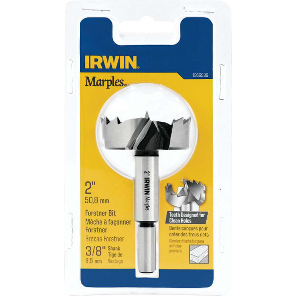 Irwin Marples 2 In. x 3-1/2 In. Reduced Forstner Drill Bit 1966938