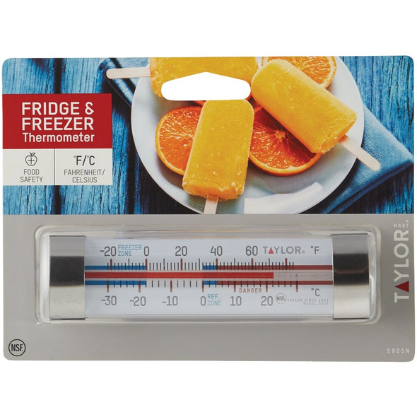 Taylor Freezer Or Refrigerator Kitchen Thermometer 5925N 625087