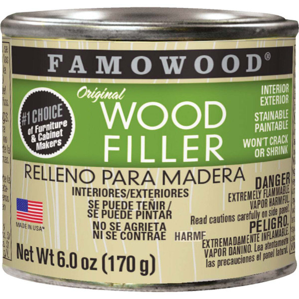 Famowood 6 Oz. Alder Wood Filler 36141100