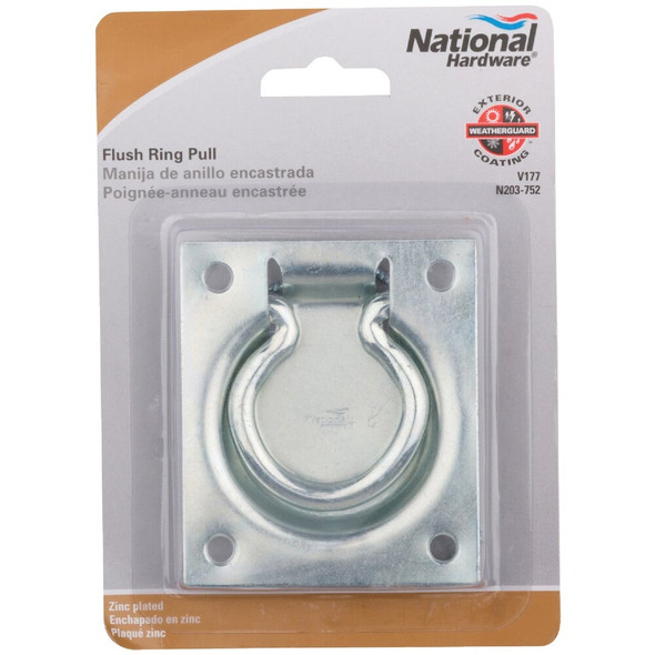 National Hardware Flush Ring Pull N203-752 230340