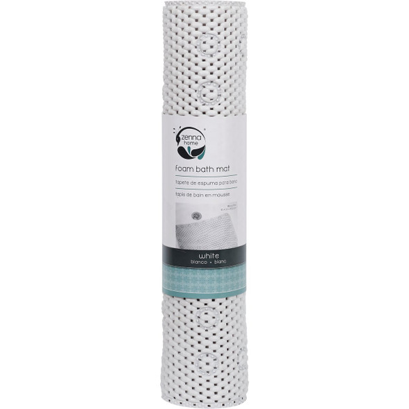 Zenith Zenna Home 17 In. x 36 In. Foam Bath Mat 79WW04