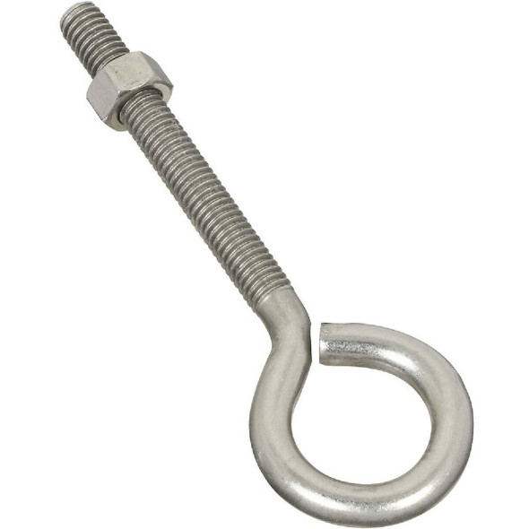 National Hardware 3/8 In. x 5 In. Stainless Steel Eye Bolt N221-655