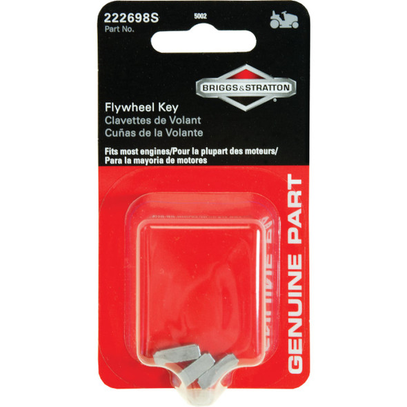 Briggs & Stratton 222698S Flywheel Key (3-Count) 5002K