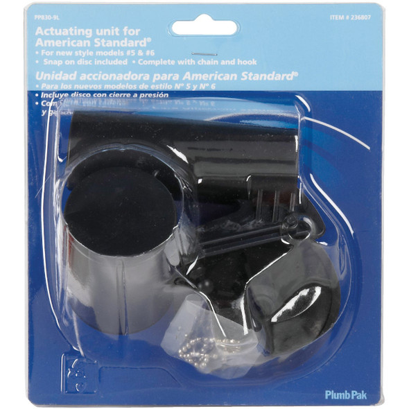 Plumb Pak 2 In. Flush Valve Actuating Unit for American Standard Model No. 5 & No. 6 Plumb Pak 2 In. Flush Valve Actuating Unit for American Standard Model No. 5 & No. 6