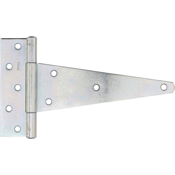 National Hardware 10 In. Zinc-Plated Steel Heavy-Duty Tee Hinge N128-900