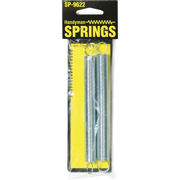 Prime-Line Handyman 0.054 Ga 5-8 In. x 6-1-2 In. Extension Spring (2-Pack) SP 9622 744038