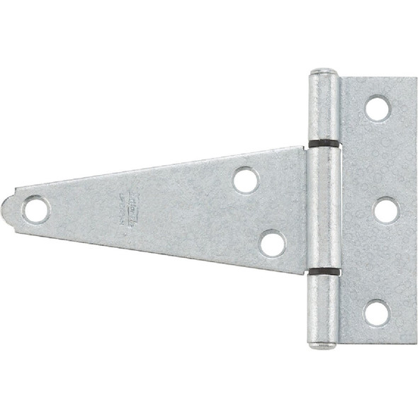 National Hardware 4 In. Galvanized Steel Heavy-Duty Tee Hinge N129-338 206404