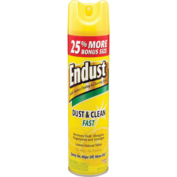 Endust 12 Oz. Lemon Furniture Polish 508101-2