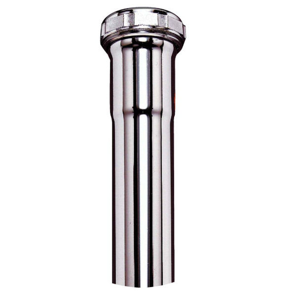 Keeney 1-1/2 In. X 8 In. Chrome Extension Tube 1670PCU
