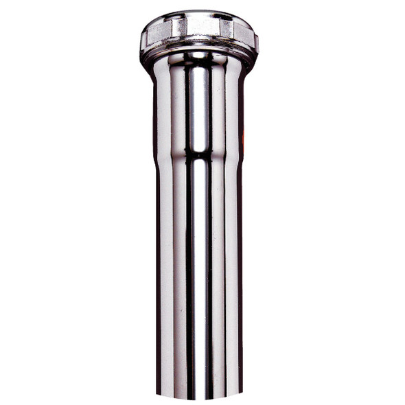Keeney 1-1/2 In. X 8 In. Chrome Extension Tube 1670PCU