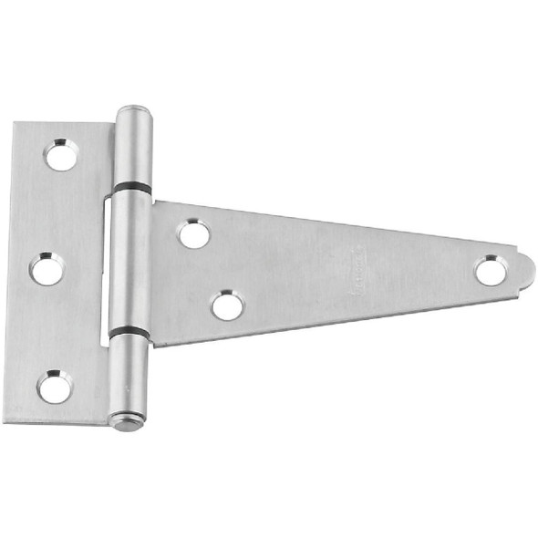 National Hardware 4 In. Stainless Steel Extra Heavy Tee Hinge N342-501