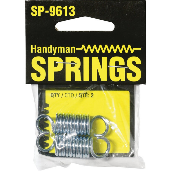 Prime-Line Handyman 0.080 Ga 1-2 In. x 1-5-8 In. Extension Spring (2-Pack) SP 9613 743681