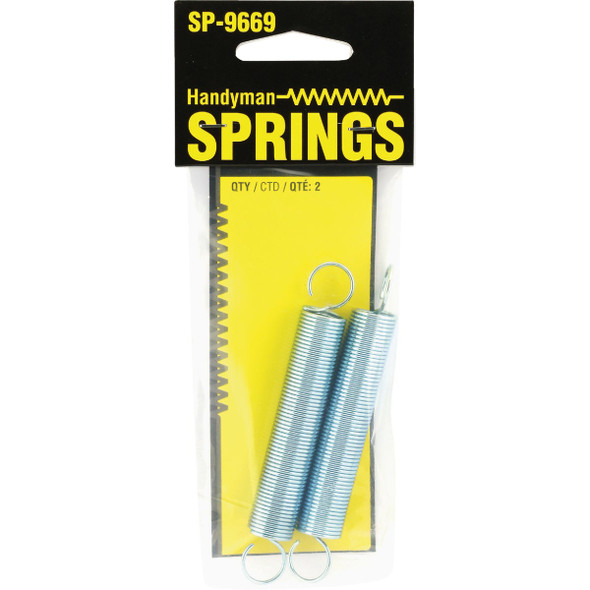 Prime-Line Handyman 0.047 Ga 9/16 In. x 4 In. Extension Spring (2-Pack)