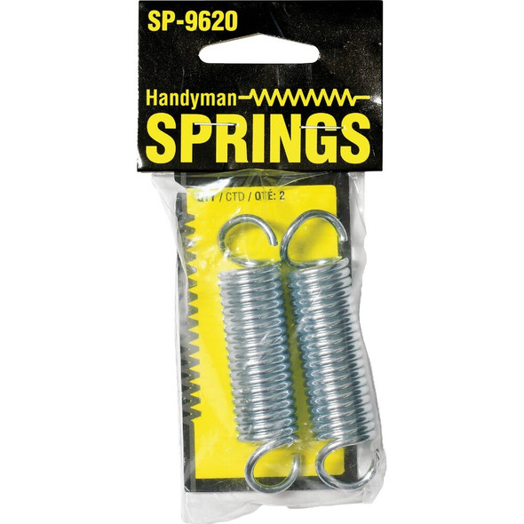 Prime-Line Handyman 0.105 Ga 3-4 In. x 3-1-8 In. Extension Spring (2-Pack) SP 9620 743770