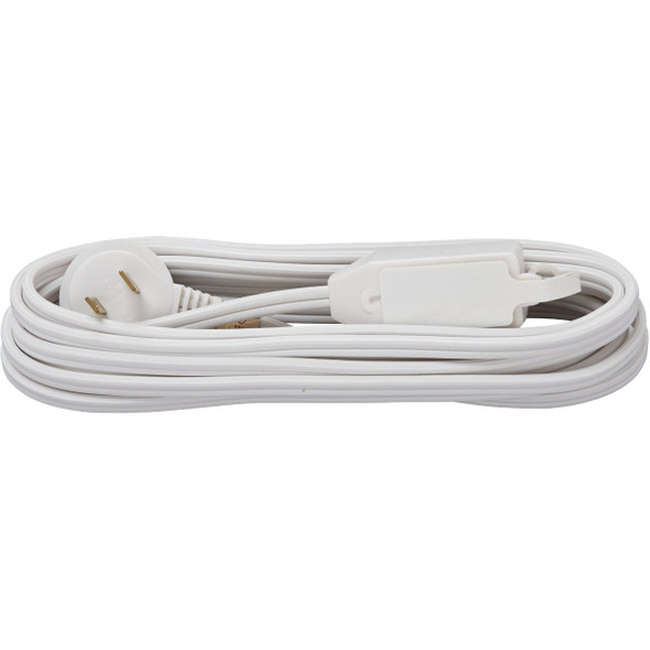 Do it Best 13 Ft. 16/2 Flat Plug White Extension Cord Do it Best 13 Ft. 16/2 Flat Plug White Extension Cord
