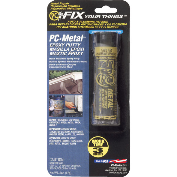 PC-Metal 2 Oz. Gray Epoxy Putty PC-METAL