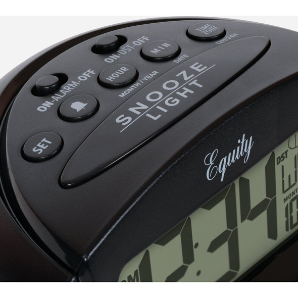 La Crosse Technology Elgin Battery Operated Alarm Clock