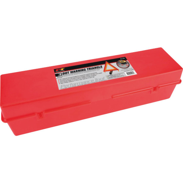 Performance Tool Fluorescent Orange Emergency Warning Triangle (3-Pack) W1498 573140