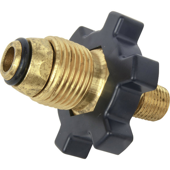 MR. HEATER Brass POL x 1/4 In. Male LP Excess Flow Regulator F273655