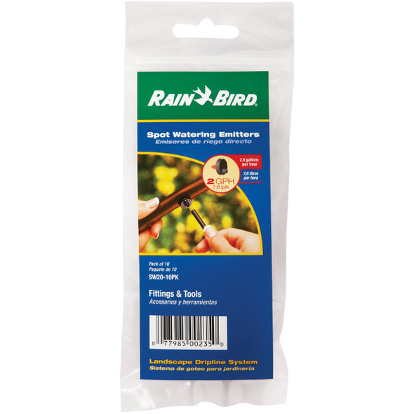 Rain Bird 2 GPH Button Dripper Emitter (10-Pack) SW20-10PS 729208