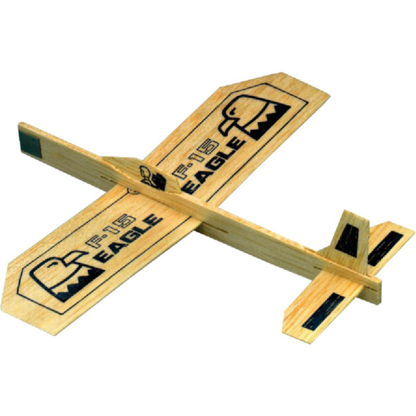 Paul K Guillow Eagle 9 In. Balsa Wood Glider Plane 26 Pack of 48